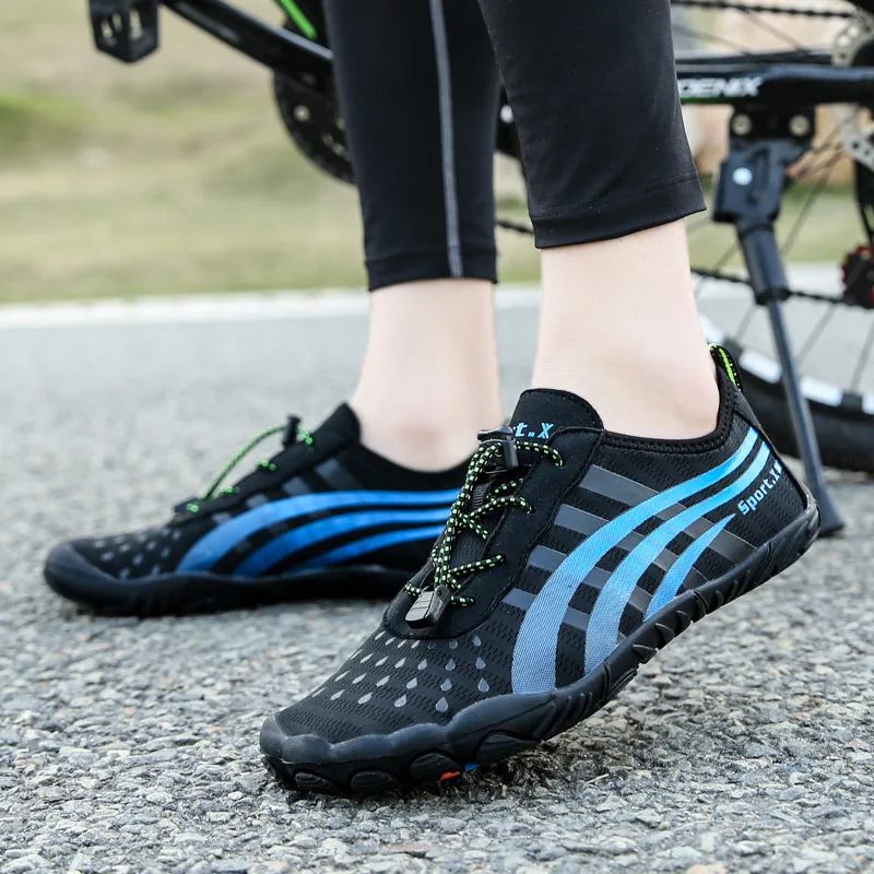 

Прогулочные туфли aqua унисекс, быстросохнущие, спортивные кроссовки для пар, Нескользящие, для пляжа, дайвинга, серфинга, бисероплетения, летняя обувь