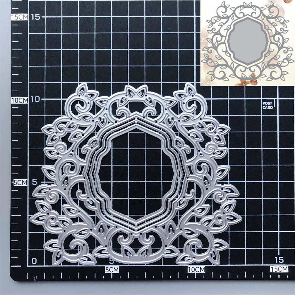 (19 видов стилей) новые металлические режущие штампы с кружевной рамкой