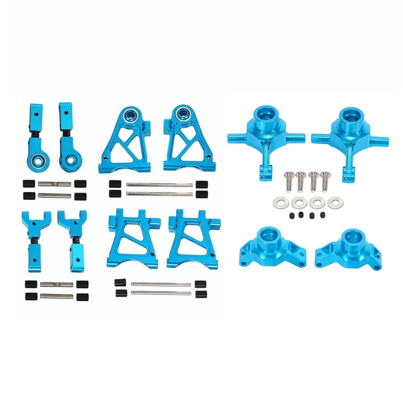 

Metal Suspension Arms Steering Knuckle Hub Carrier Set for Tamiya TT-02 TT02 1/10 RC Car Upgrade Parts Accessories