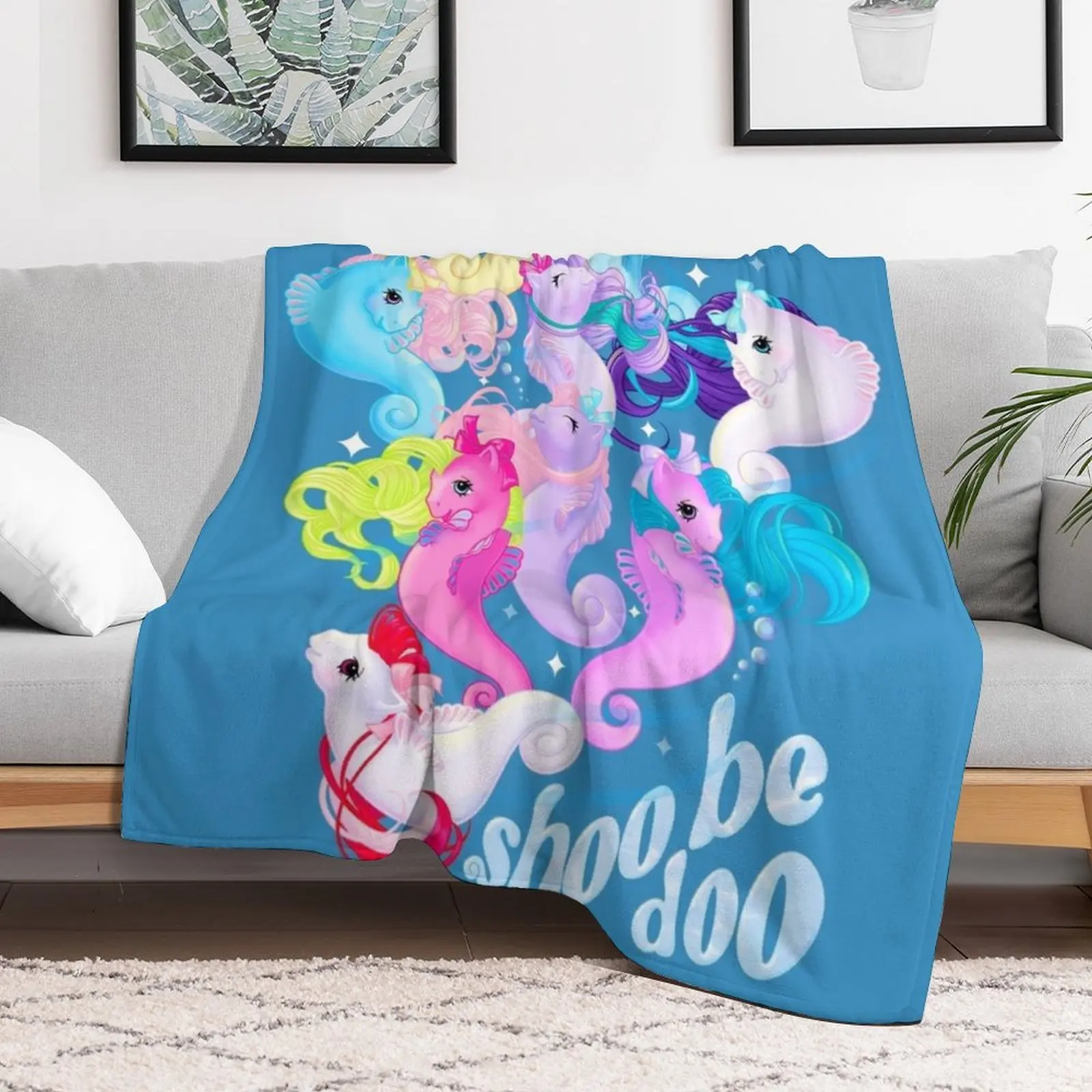 Морские пони MLP объединяются! Ворсистое теплое зимнее Рождественское украшение