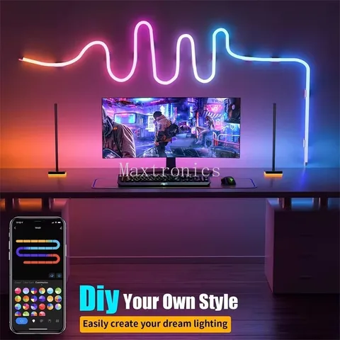 СAGE LU MEI RGBIC неоновая светодиодная лента Bluetooth 60LED/M