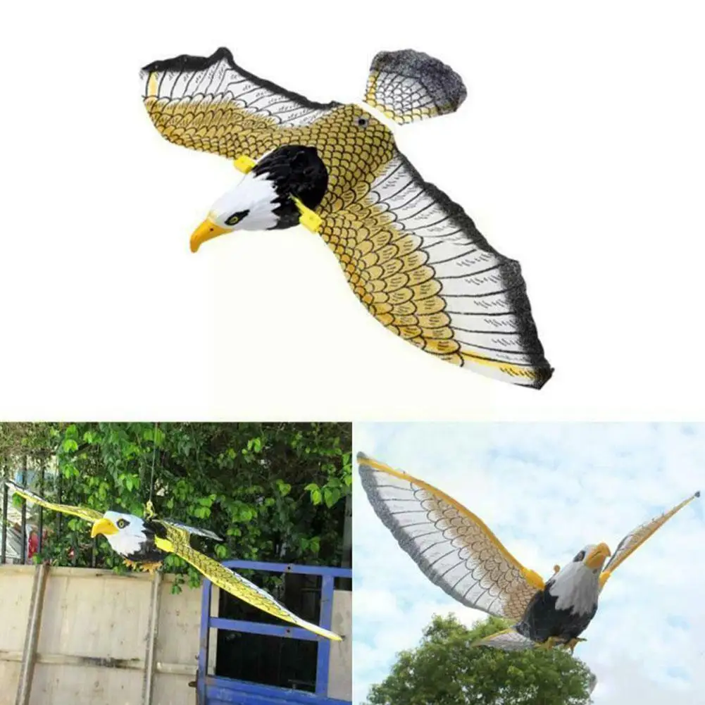 

Electric Eagle Parrot Bird Repeller Hanging Flower Decoration Plant Bird Tools Sparrow Home Garden Scar I2s3