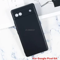 plain soft black tpu phone case for google pixel 7 pro 5g silicone caso for google pixel 6a 7pro 6xl 5a 4a 3a 3 4 xl back cover
