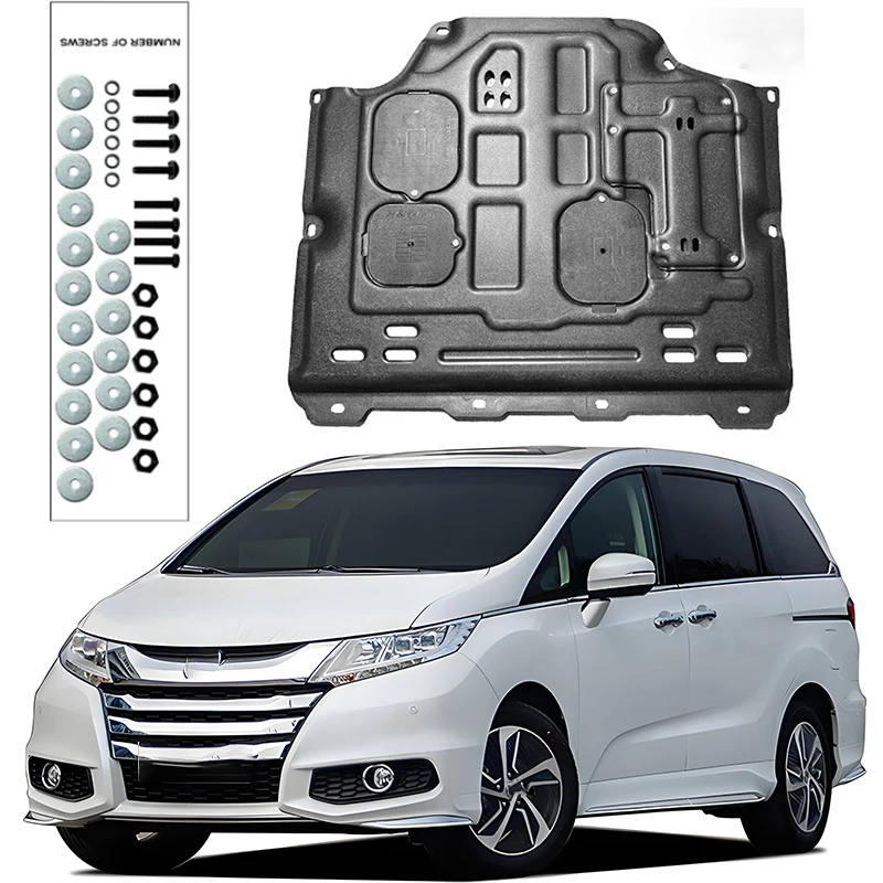 Брызговик для Honda ODYSSEY 2015-2024 2.0L щит двигателя от брызг брызговик черное покрытие