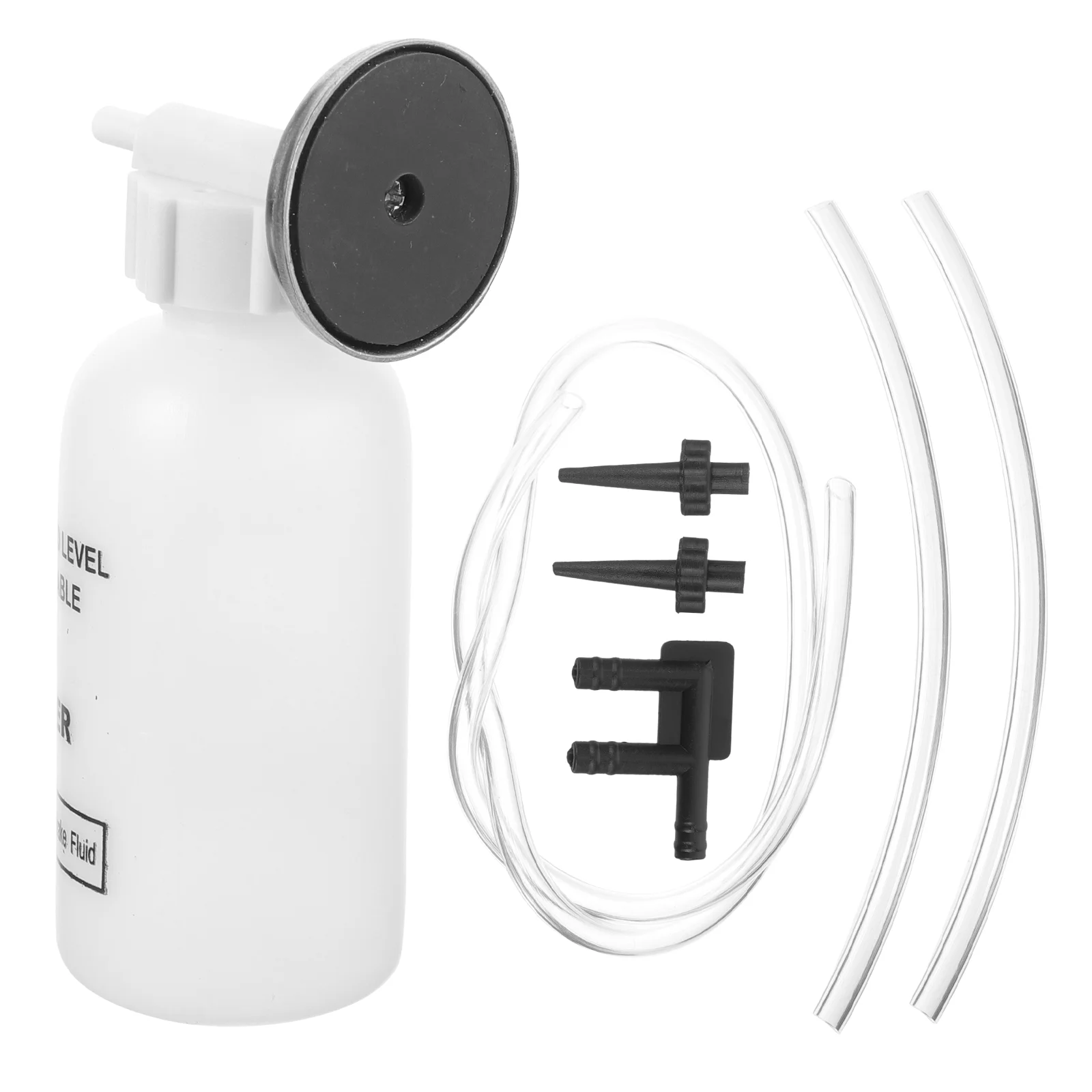 

Air Bottle Brake Bleeder Tube Car Bleeding Kit Automotive Replacement Machine Tool Kits White Magnet