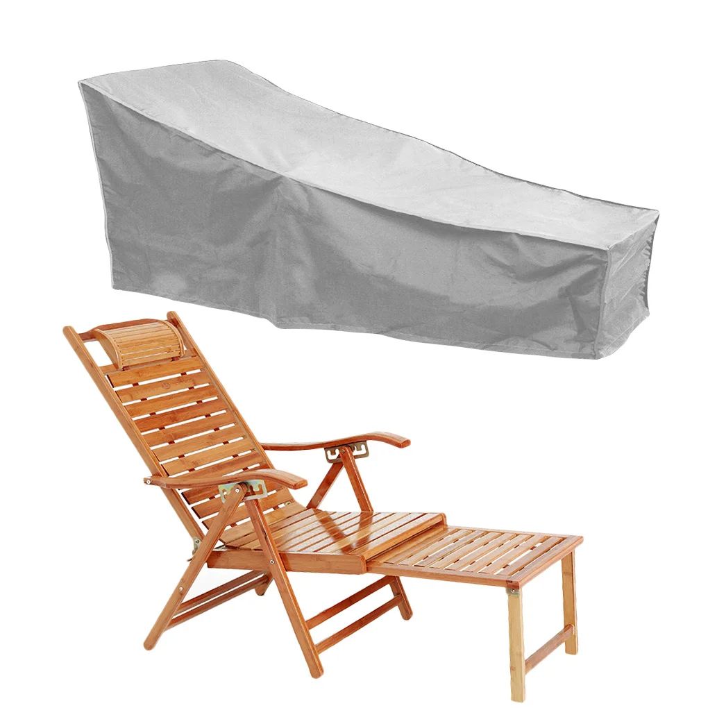 

Patio Sun Lounger Cover Heavy Duty Outdoor Lawn Chairs Furniture Cover Water Resistant