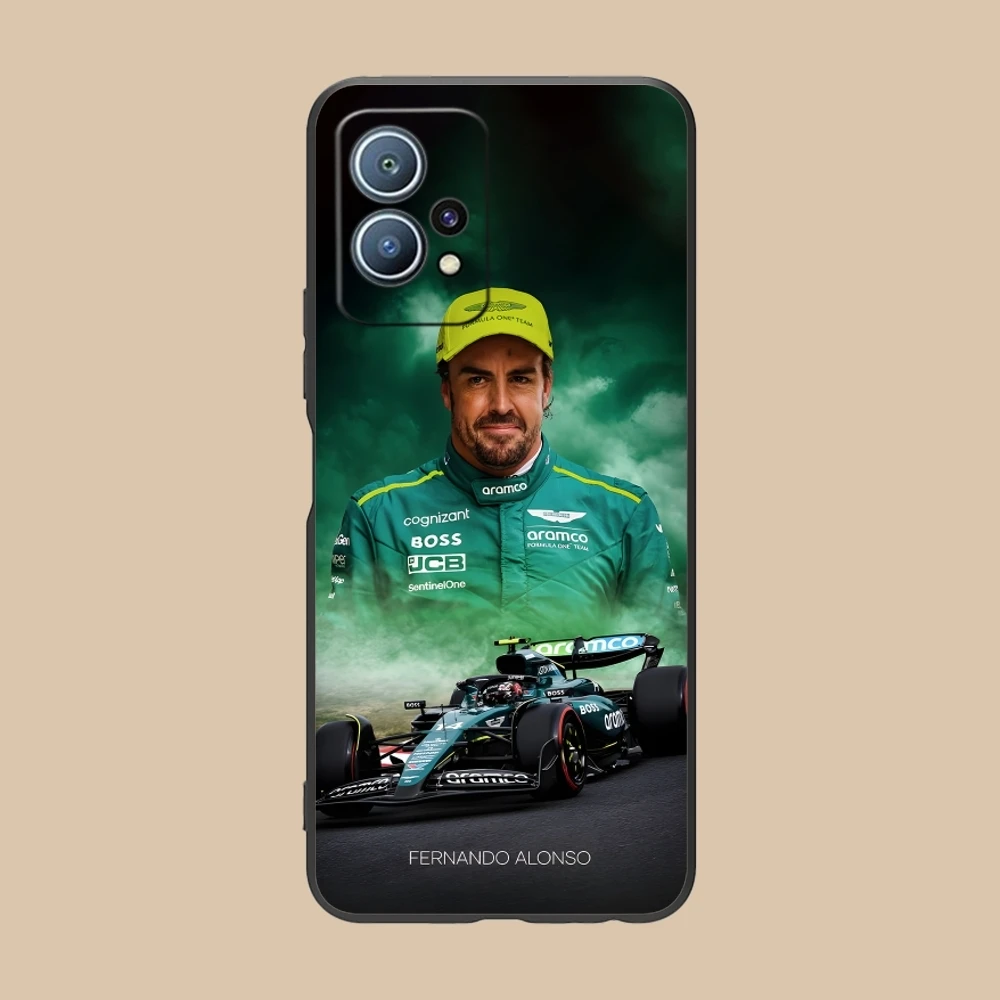 F1 Фернандо Алонсо Чехол для мобильного телефона Huawei P60 P50 P40 P30 P20 P10 P9 P8 Pro Lite Plus