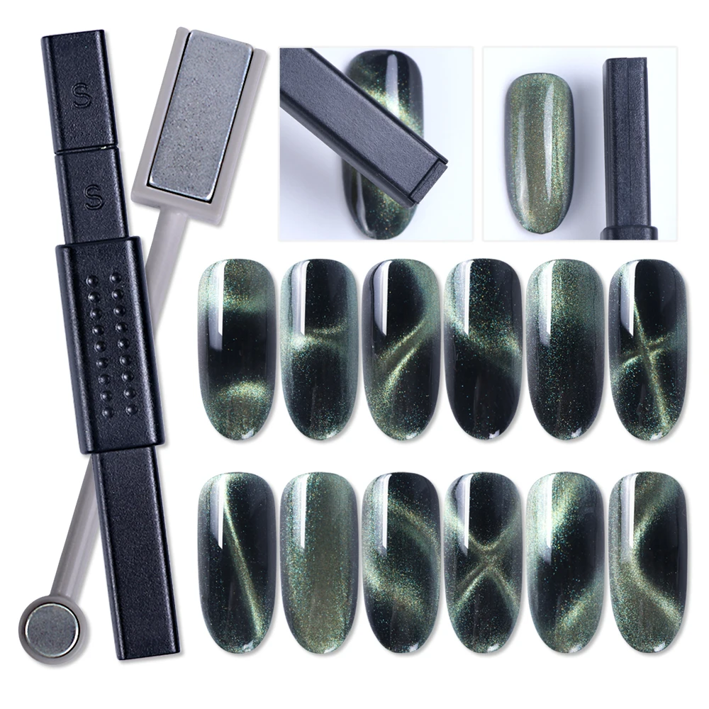 

1pcs Cat Eye Nail Magnetic Stick 5D UV Strong Gel Varnish Nail Art Lines Design Magnet Pen Polish Manicure Painting Tools BE948