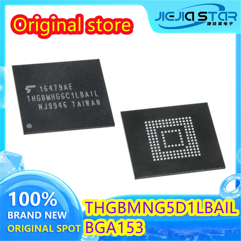 (1/30 шт.) THGBMNG5D1LBAIL NG5D1L новый шрифт EMMC 4G 5 0 версия BGA153 шарик оригинальная точечная