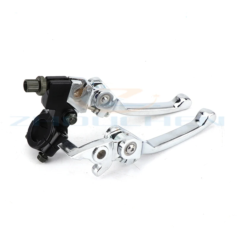 1 пара складных тормозных рычагов сцепления 22 мм 7/8 дюймов для 50cc 110cc 125cc 200cc CRF KLX TTR