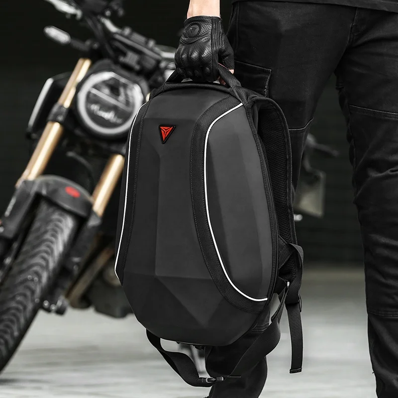 

Motowolf, вместительная Высококачественная Защитная сумка для компьютерного шлема с твердым сердечником, рюкзак для мужчин