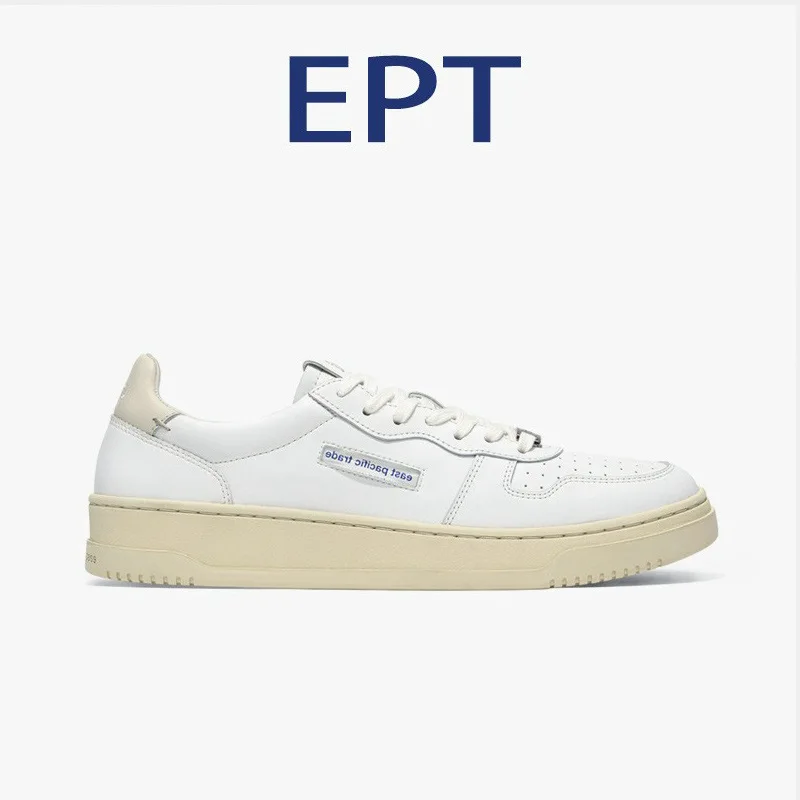 

For EPT Small White Shoes 2023 New Casual Sports Shoes Niche Design Tide Brand Board Shoes Retro Lace Up Women's and Men's Shoes