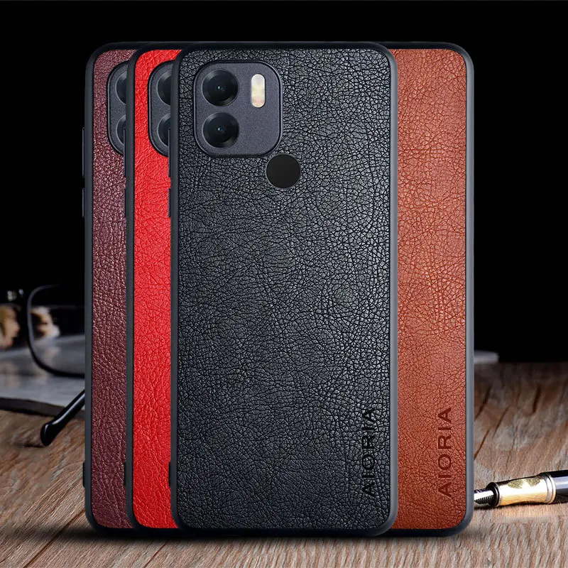 

Litchi Texture PU Leather Phone Case for Xiaomi Redmi A1 A1 Plus Business Skin Case for Redmi A1 A1 Plus Case Funda Capa