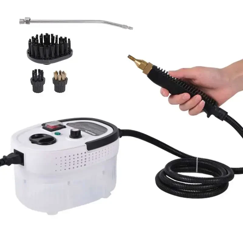 

Пароочиститель 2500 Вт, мойка высокого давления, паровая машина для дома, кондиционирования воздуха, кухонная вытяжка автомобиля, 1200 мл