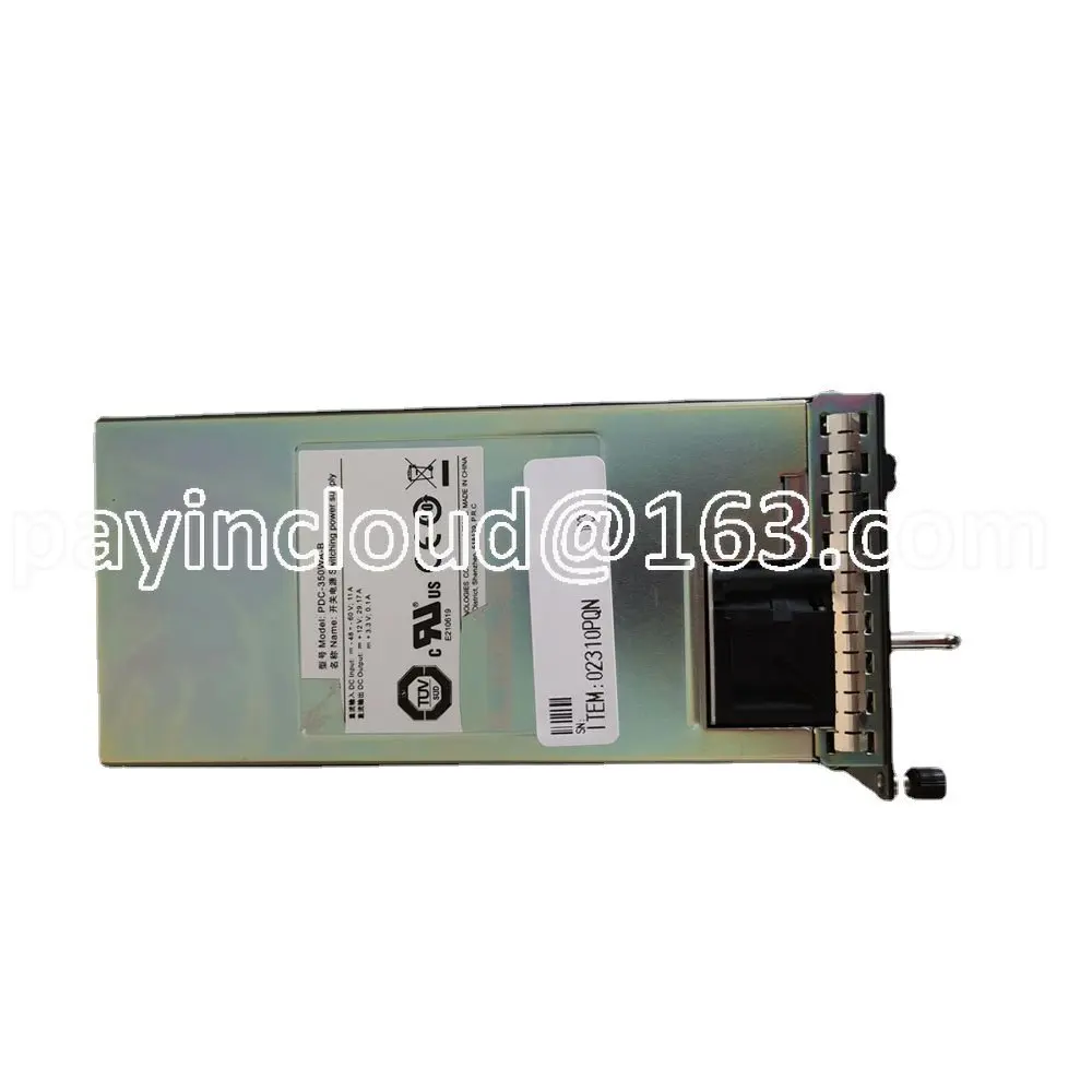 PDC-350WA-B DC для источника питания S6720-30C-EI-24S/54C-EI-48S, блок питания переключателя 100% протестирован перед отправкой PDC-350WA-B DC для источника питания S6720-30C-EI-24S/54C-EI-48S, блок питания переключателя 100% протестирован перед отправкой