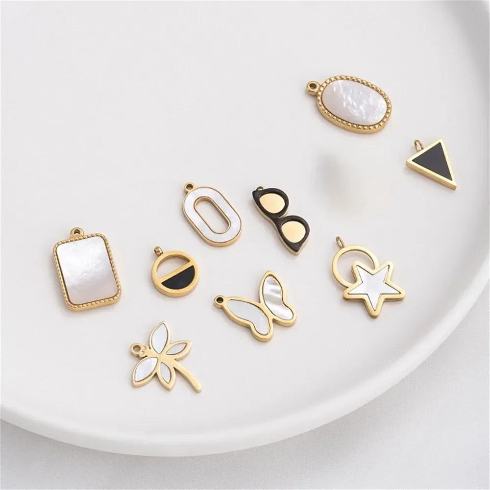 Подвеска из титановой стали с вакуумным покрытием Ювелирное Украшение сделай