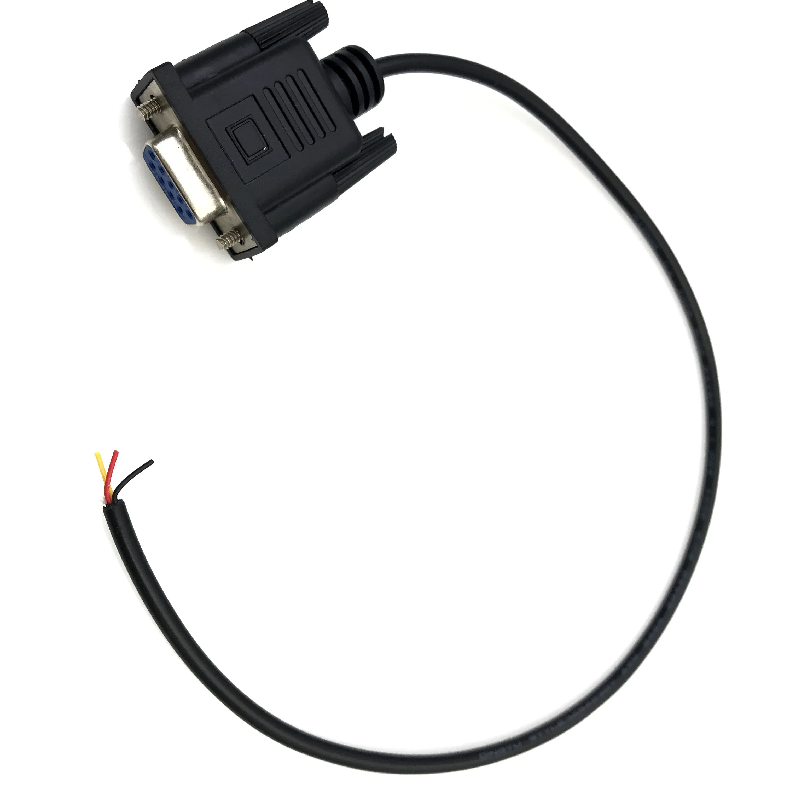 Кабель последовательного порта DB9 один штекер и гнездо соединительный кабель RS232