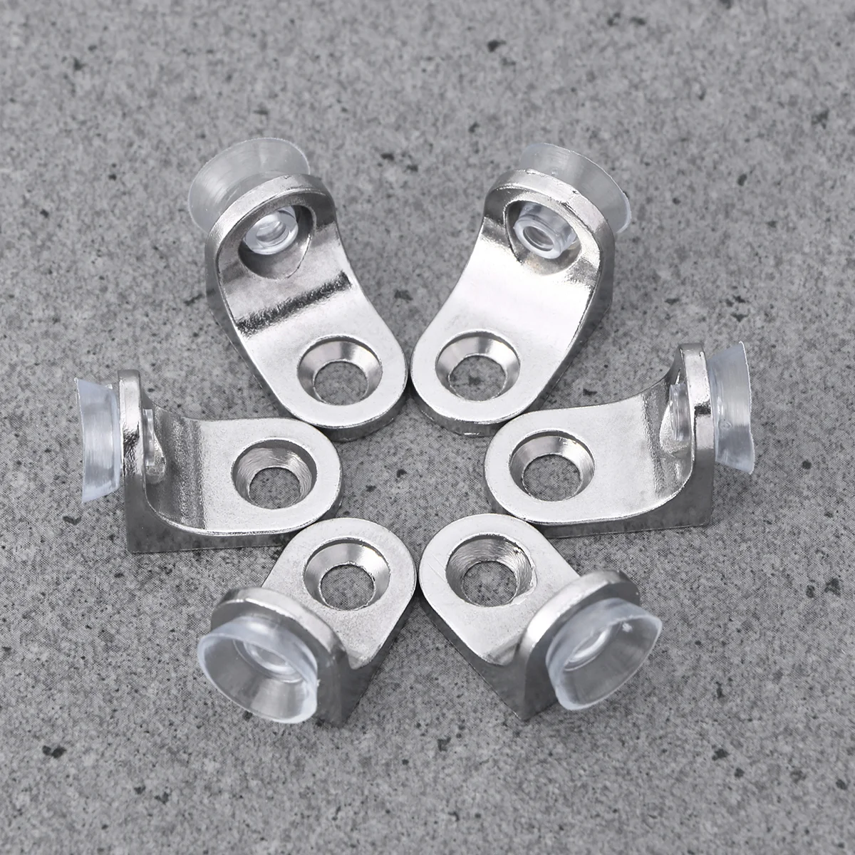 

20 PCS Wall Floating Shelves Wall Mounted Shelves Shelf Brackets Glass Stand Wall Mount Shelves Glass Shelves