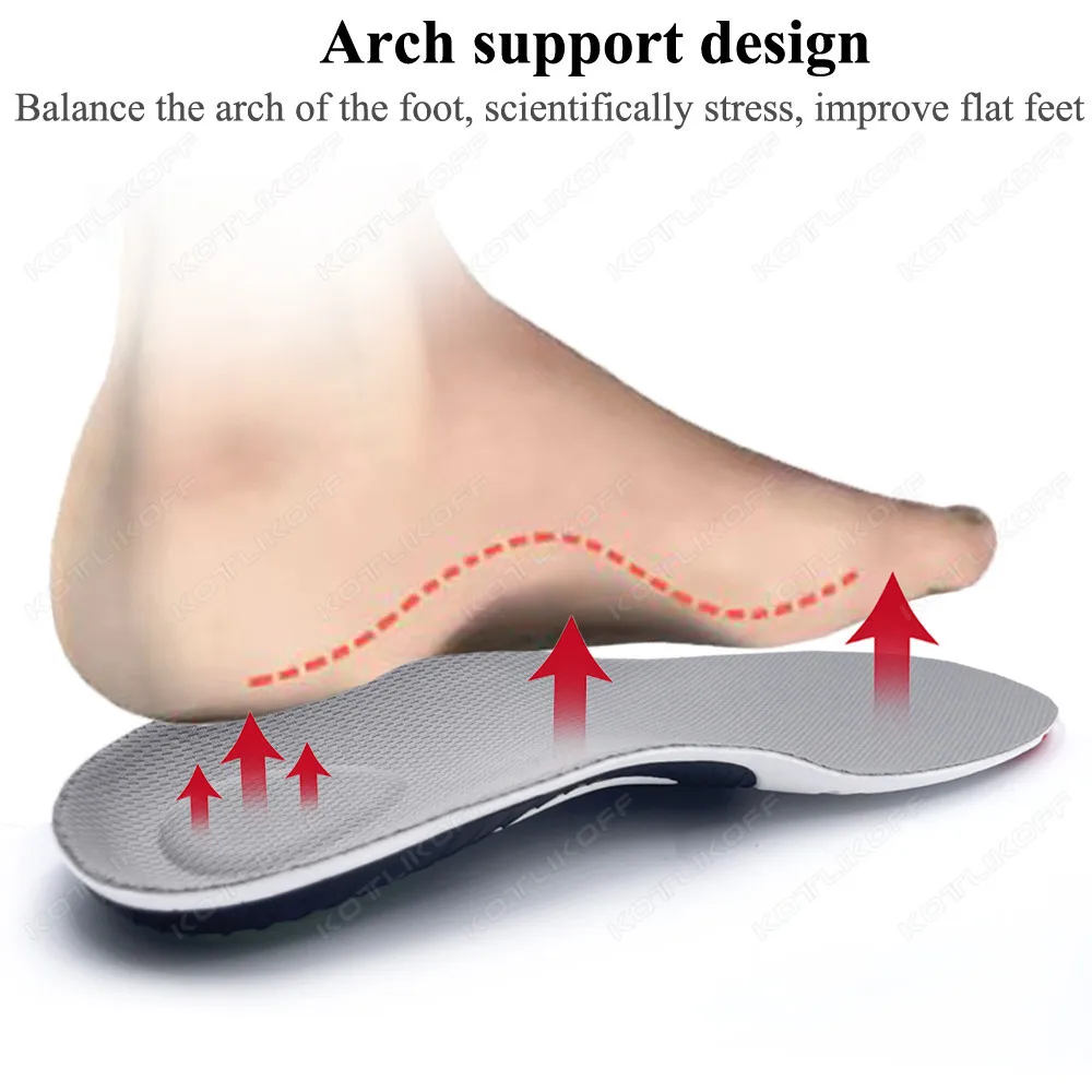 Orthotic Arch Support Insoles Transverse Flat Foot Arch Support Correction Insole Elasticity Sports Shock Absorption Pad Durable