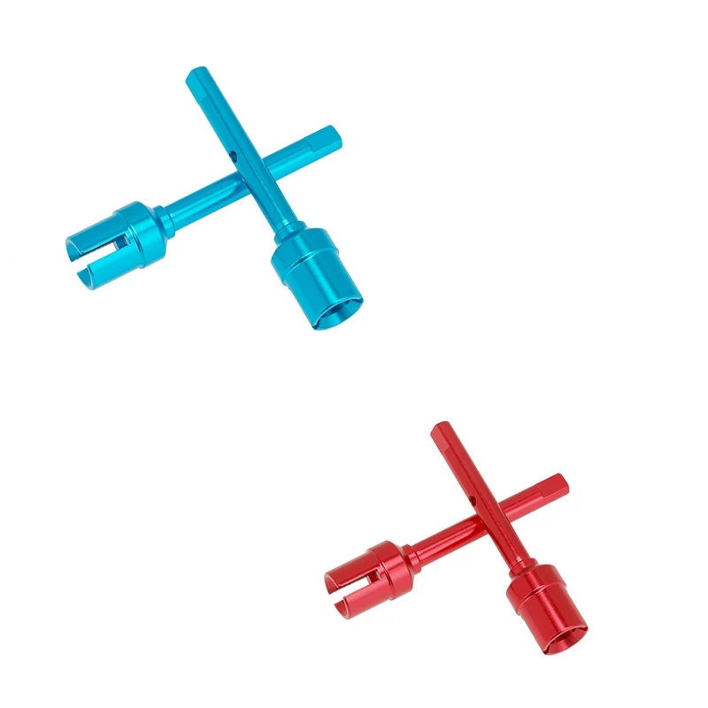 

Metal Central Drive Shaft and Propeller Joint Set for Tamiya TT-02 TT-02B TT02 TT02B 1/10 RC Car Upgrade Parts