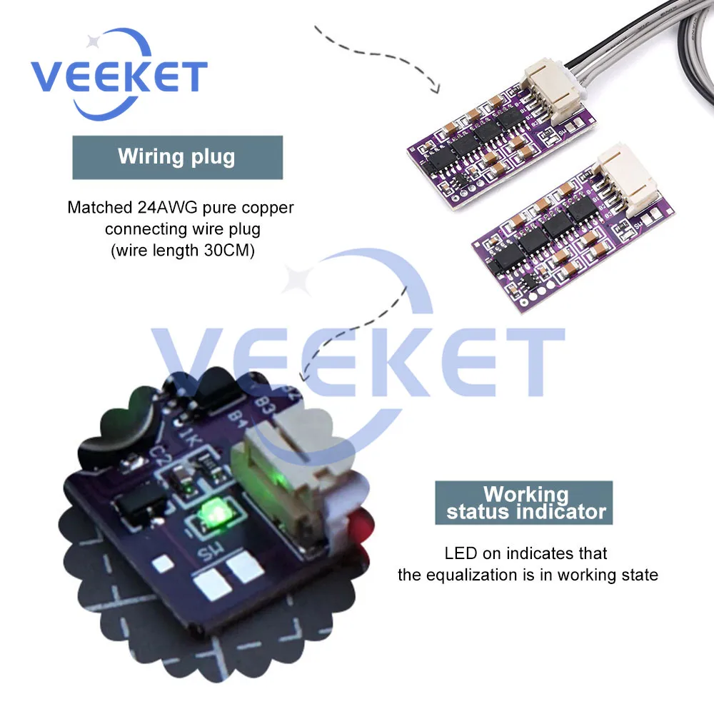 1 5a литиевая батарея зарядная плата емкостная активный модуль эквалайзера