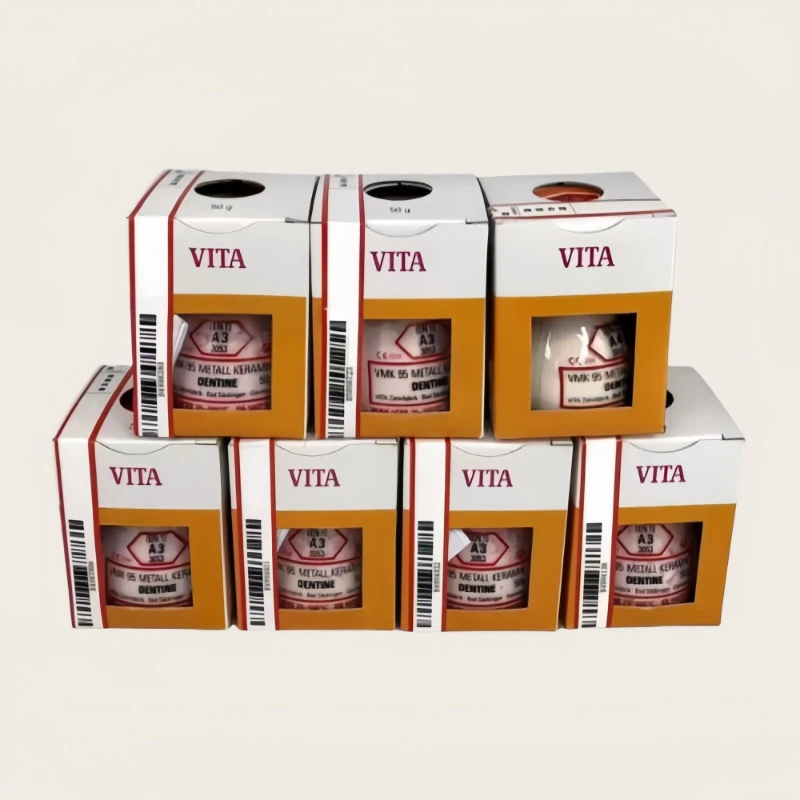 Фото 50 г/флакон VITA VMK 95 Opaque Dentine – зуботехнический металлокерамический порошок для реставрации коронок и мостовидных протезов, металлокерамический блок для виниров №3