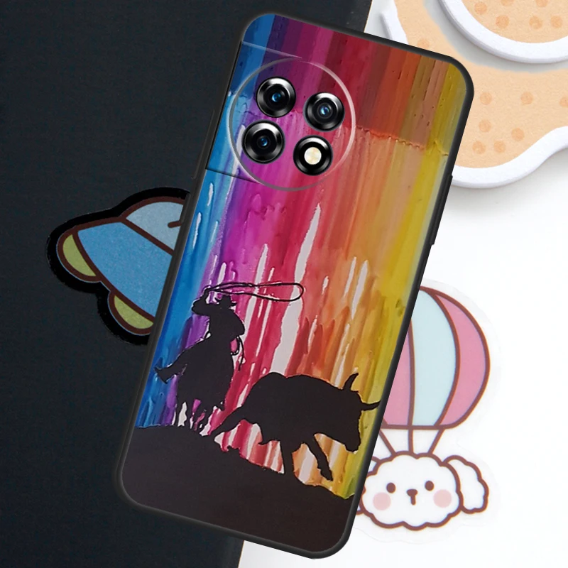 Чехол Extreme Sport Rodeo Cowboy Lasso для OnePlus 13R 13 12 12R 11 9 10 Pro 8T 9RT 10T 10R Nord 4 2 CE 3 Lite N20 N30 Cover
