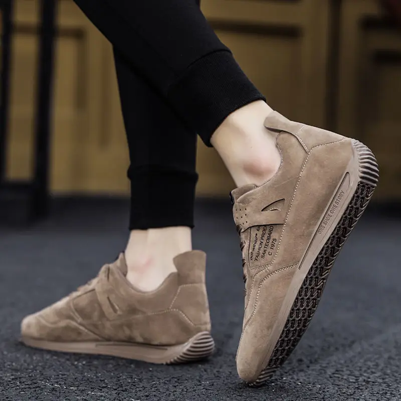 

2022 spring and autumn new men's shoes Korean trend Joker men's sports shoes breathable casual shoes men's Gump shoes