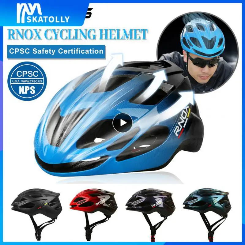 

Riding Helmet 16 Ventilation Holes Multi-colors Bicycle Helmet High Strength Powerful Protection Ultralight Mtb Helmet Rnox