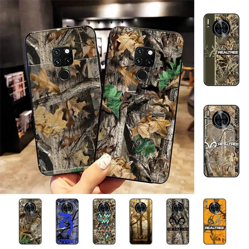 

Realtree Real Tree Camo Phone Case for Huawei Mate 20 10 9 40 30 lite pro X Nova 2 3i 7se