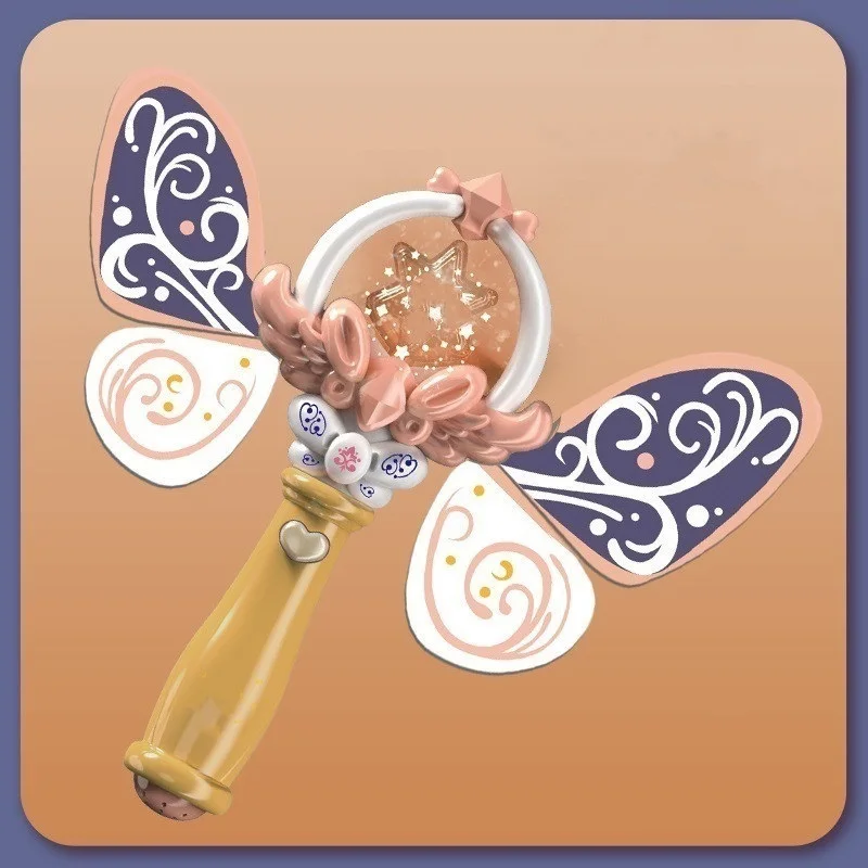 

Волшебная сказочная волшебная палочка I am the little, игрушка для девочек, детский музыкальный ручной светящийся подарок, волшебная палочка