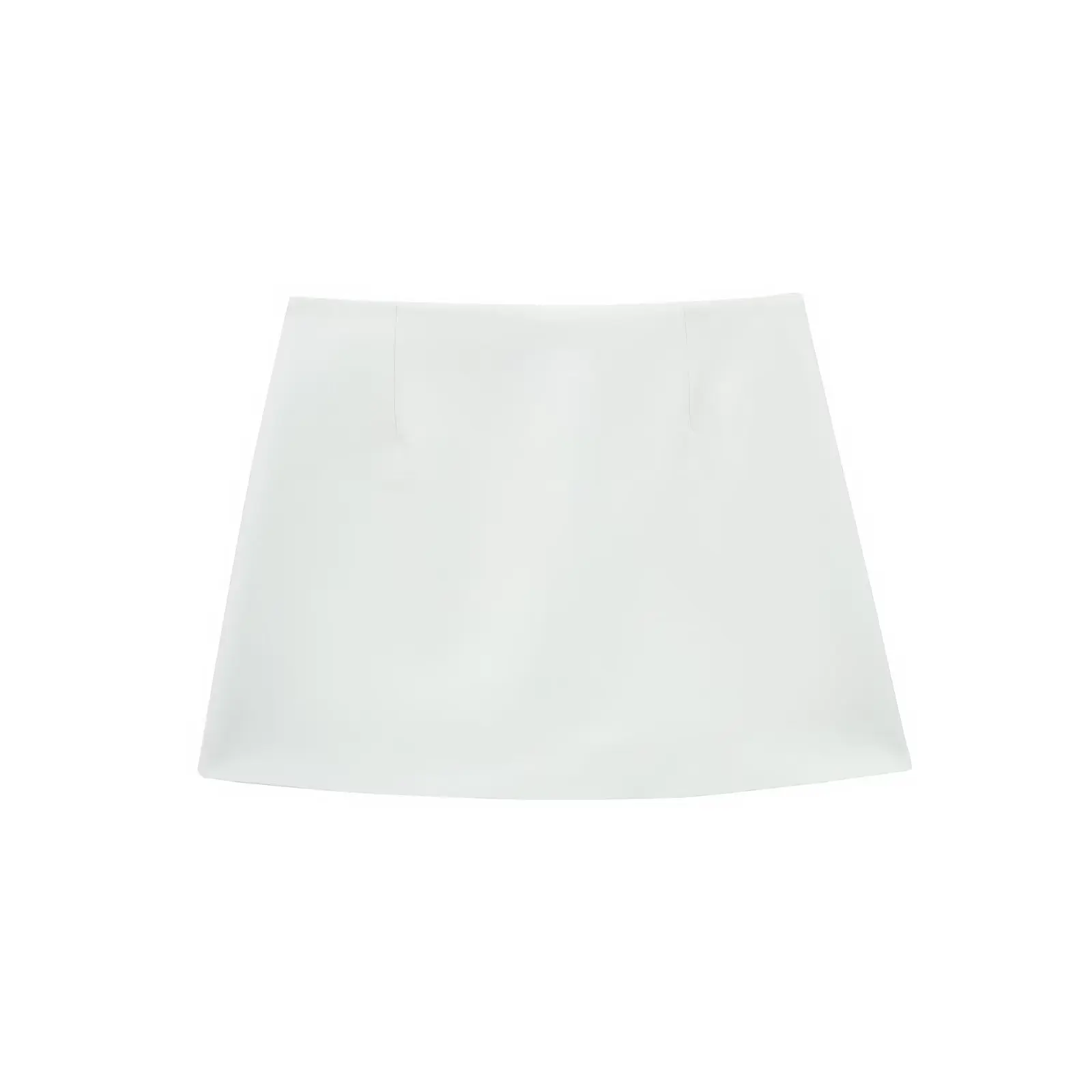 TRAF 2023 White Shorts for Women High Waist Skirt Shorts Women Streetwear Asymmetric Skort Summer Wrap Bermuda Shorts Woman