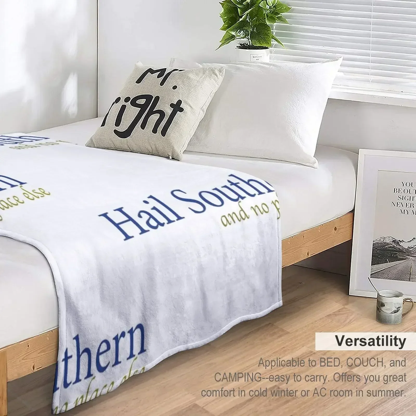 Одеяло Hail Southern мягкое плюшевое клетчатое большое для декоративных одеял диванов