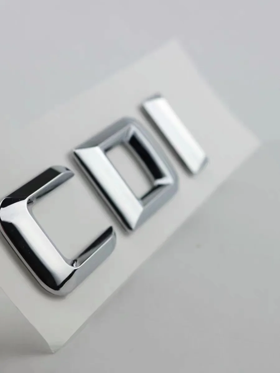 

3D ABS CDI CGI логотип с буквами наклейка на задний багажник автомобиля для Mercedes C200 C220 W204 W205 E220 E200 E250 W211 эмблема значок аксессуары