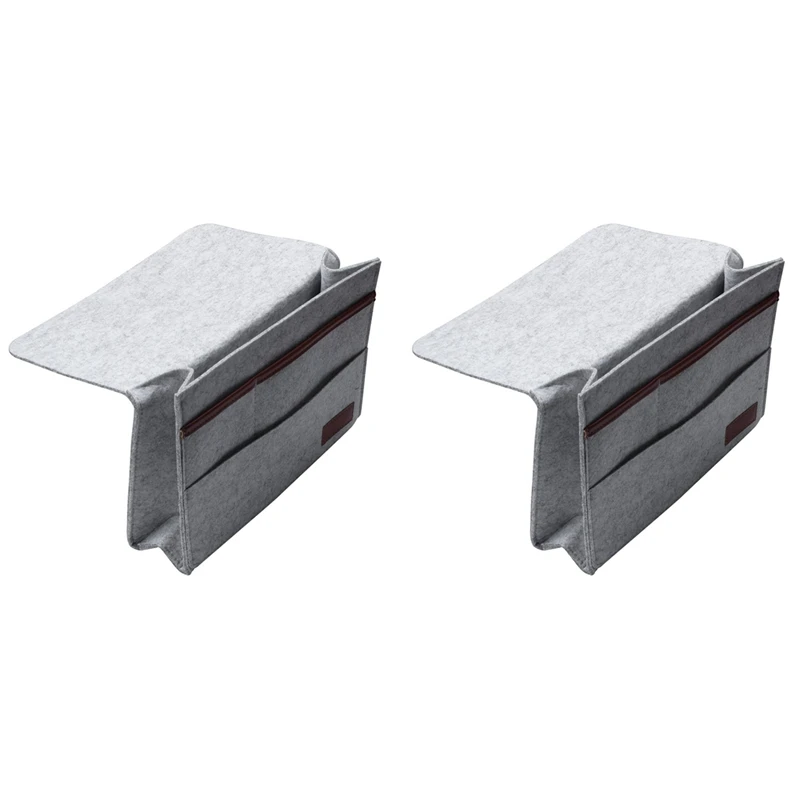 

2 шт., фетровая прикроватная сумка для хранения