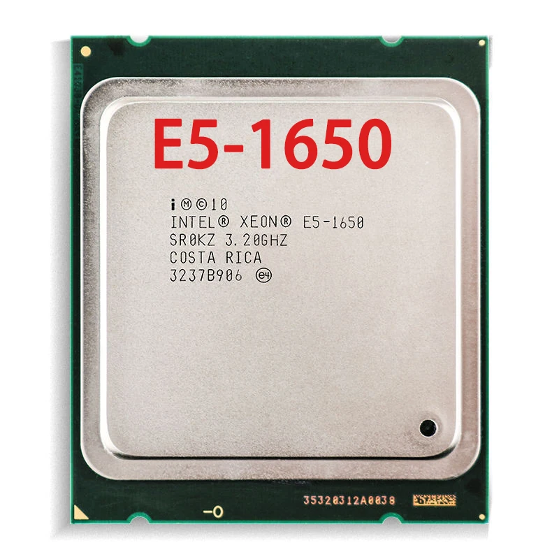 

Intel Xeon E5-1650 E5 1650 SR0KZ 3.20GHz 6-Core 12M LGA2011