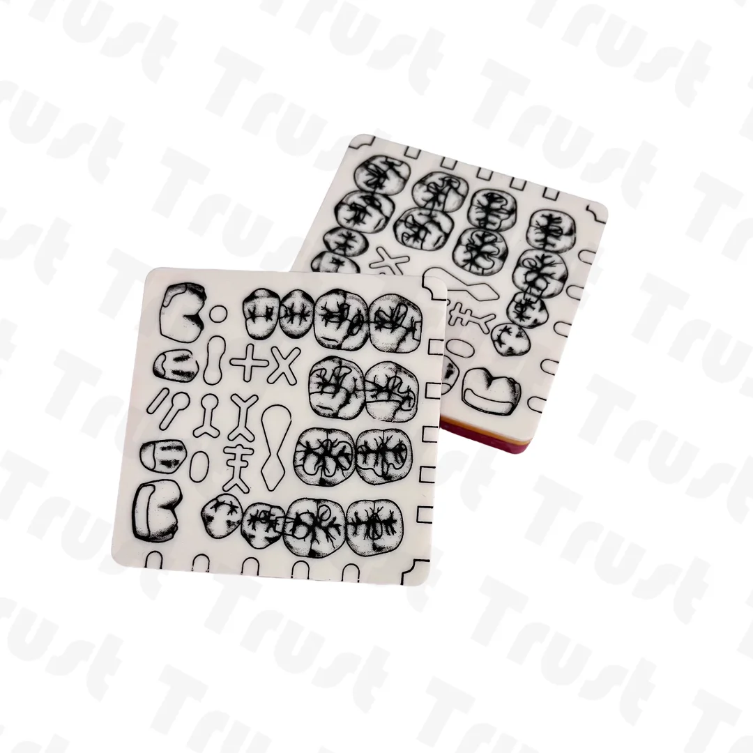 Отверстие для подготовки полости зубов практика кариеса шаблон наполнения