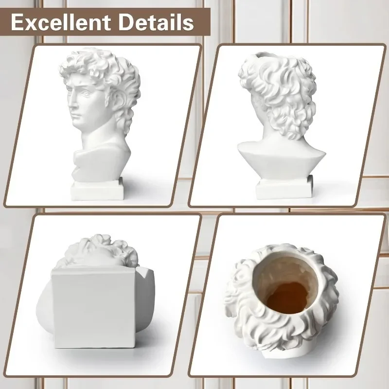 Дэвид скандинавская статуя ваза для цветов живопись держатель кистей макияжа