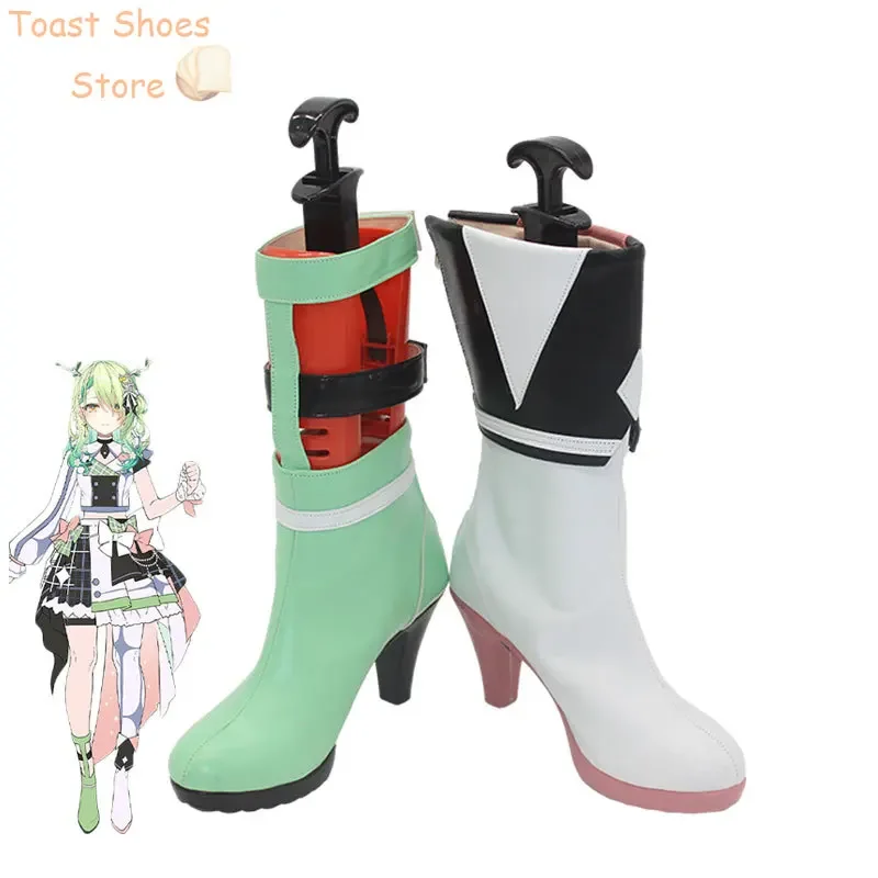 Ceres Fauna Обувь для косплея Vtuber 4th Festival Опора из искусственной кожи Хэллоуин