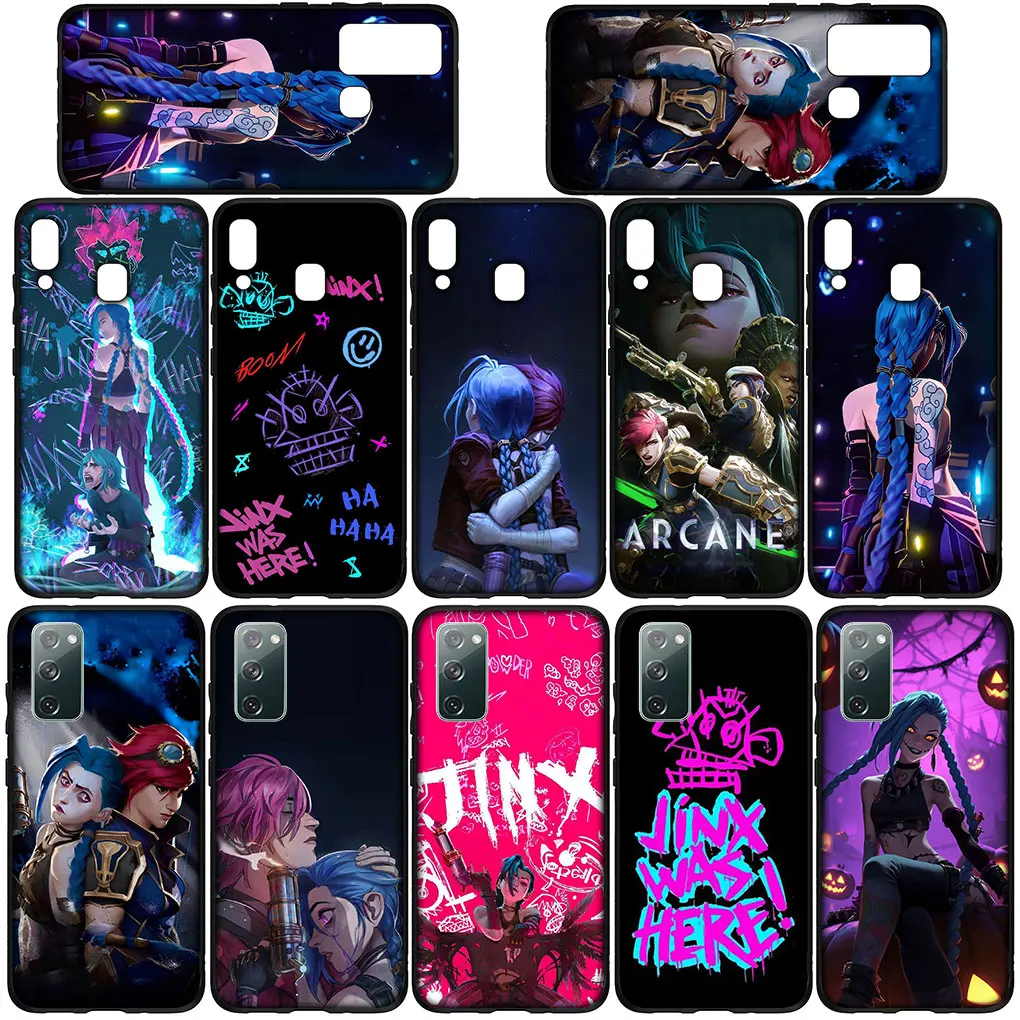 J-Jinxs-Poster A-Arcanes Soft Casing for Samsung Galaxy A10 A20 A22 A30 A31 A32 A50 A51 A52 A53 A72 A33 A71 Phone Cover Case