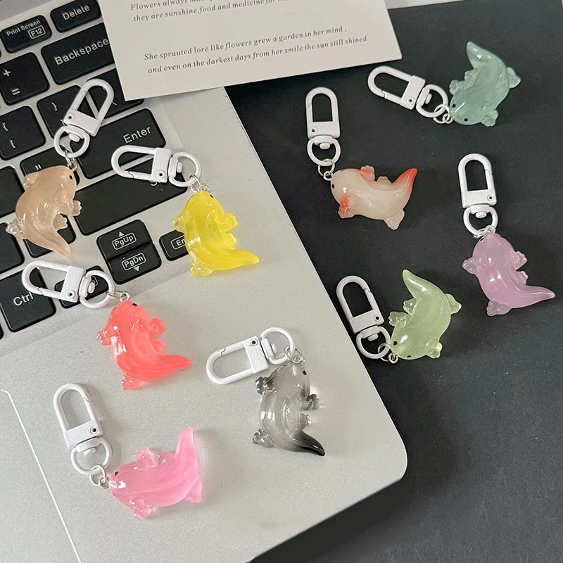 Брелок Cynops Orientalis Salamander подвески с героями мультфильмов светящаяся подвеска из