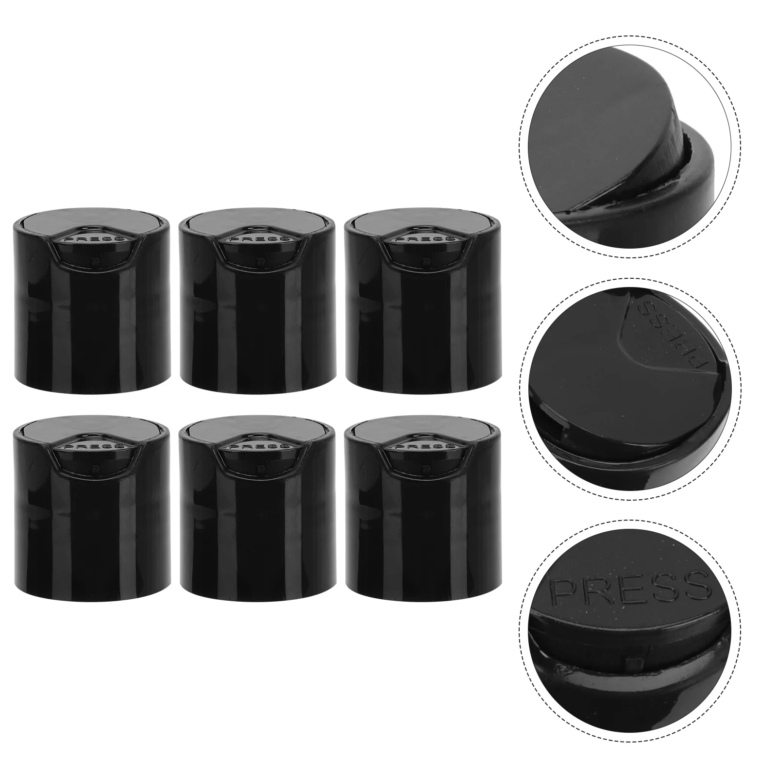 

Bottle Caps Lotion Lids Empty Cap Cover Hats Covers Body Cosmeticflipsqueezable Replacement Refill Dispensing Container Press