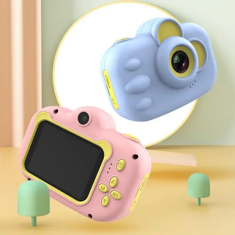 

Children Digital Camera Dual Lens Mini Camera Camcorder Screen 1080P Video Photography For Child Birthday Gift Kids Toys