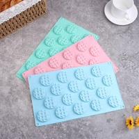 18 cavities waffle silicone mold diy baking silicone cake mold jelly chocolate ice soap mold baking accessories tools for making