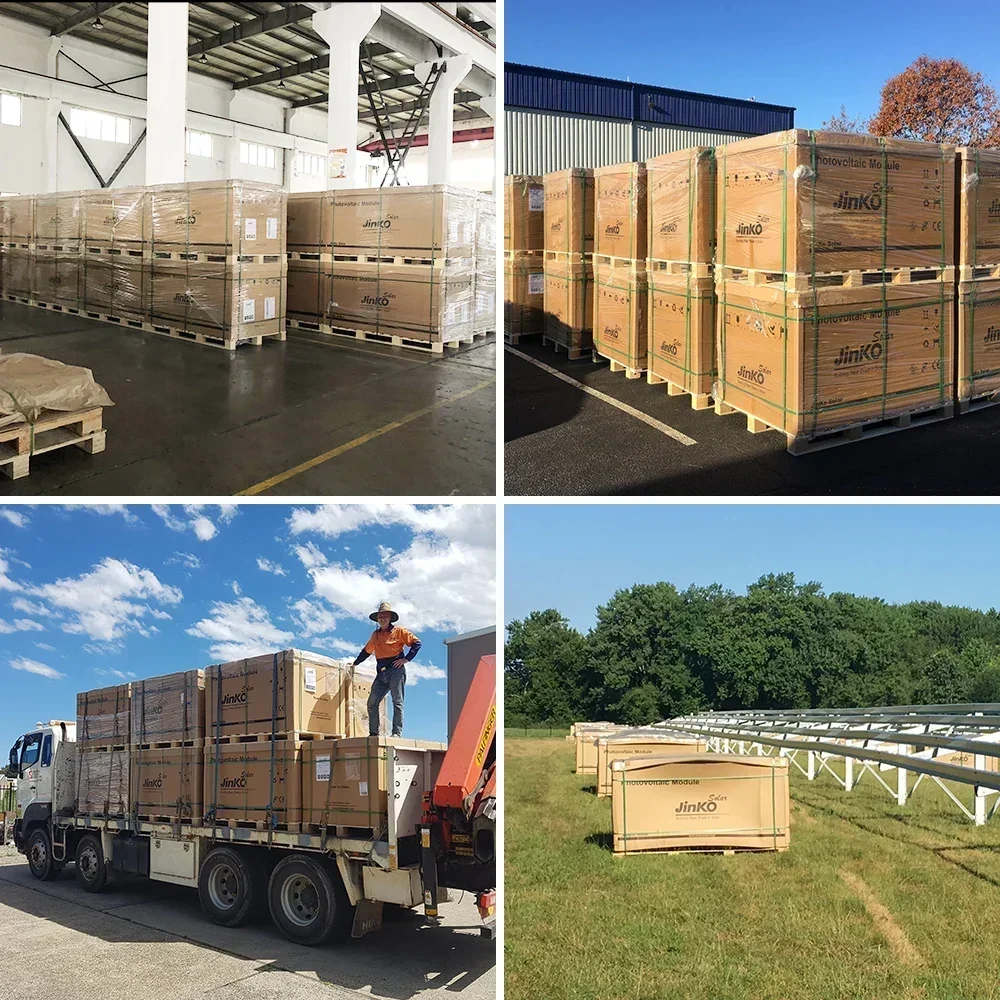 Цена солнечной панели Jinko 630 Вт двухэлектрические фотоэлектрические солнечные Pv