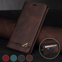 anti theft brush flip case for oppo a74 5g leather texture wallet case oppo a54 shell a94 a 54 53 16 15 s a95 a 96 a76 a36 cover