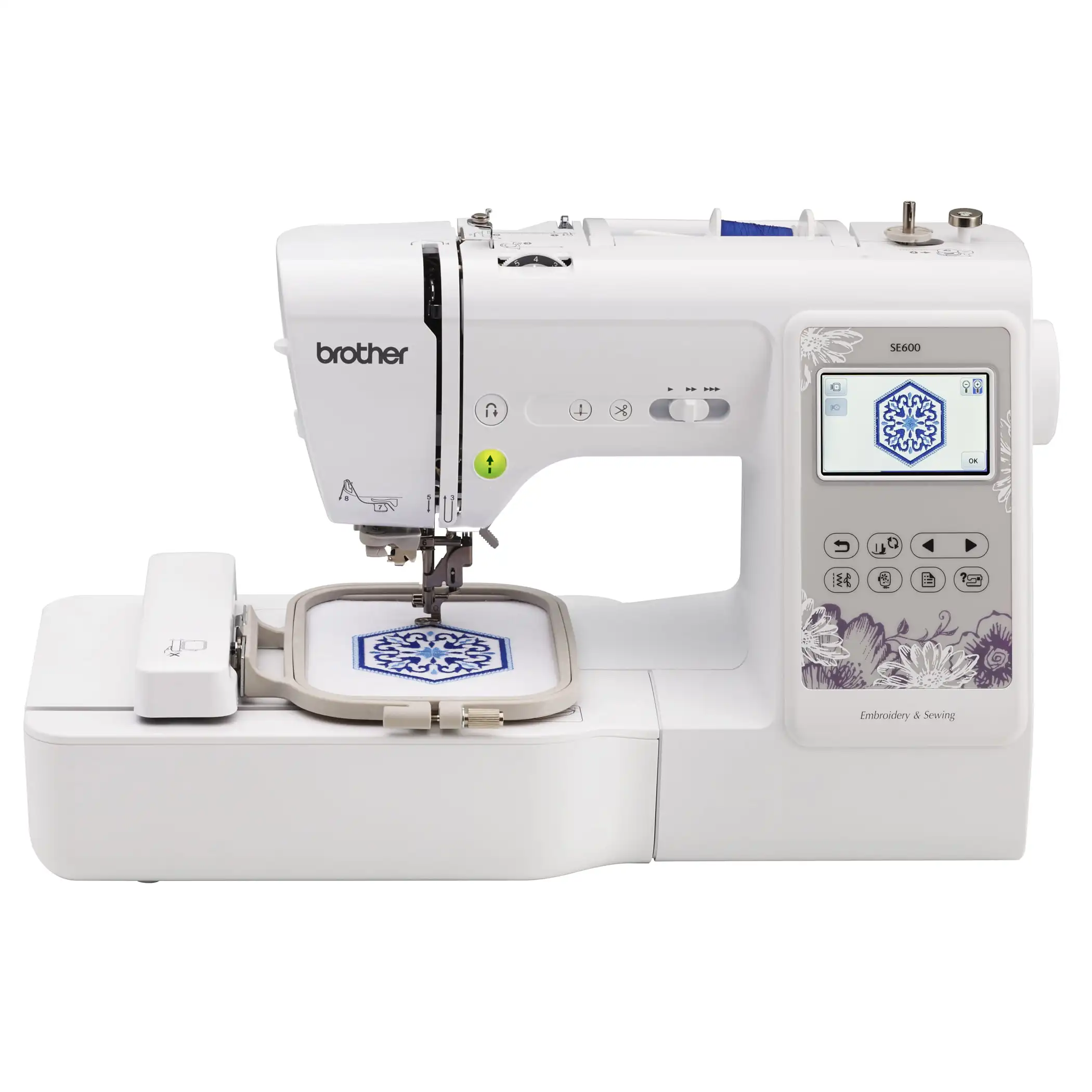 

Brother SE600 Combination Computerized Sewing and Embroidery Machine