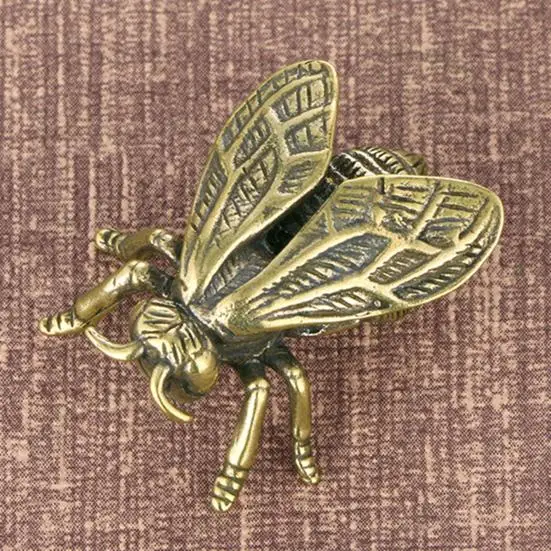 

Необычная долговечная многоразовая портативная антикварная медная мини-фигурка для фотографии реквизит латунная скульптура