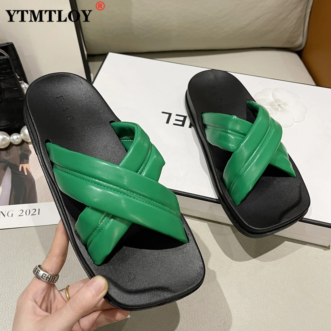 

New Fashion Female Comfortable Casual Slipper Women Summer Sandals Slipper Indoor Outdoor Platform Flip-flops Beach Shoes