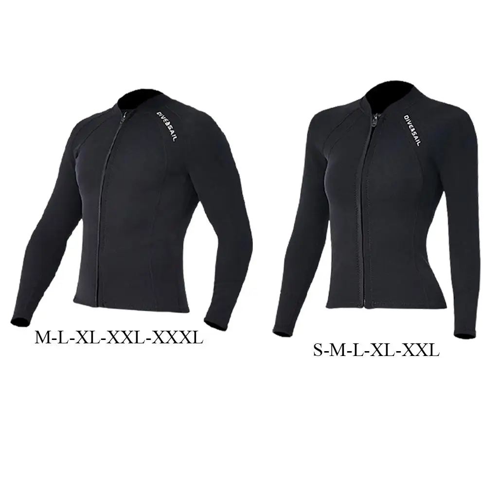 

Diving Suit 2MM Wetsuit for Men Neoprene Underwater Fishing Spearfishing Jacket Water Sports Surf Snorkeling Diving